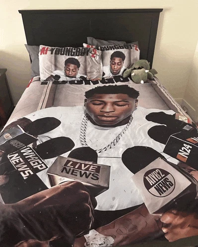 Nba Youngboy Sheets Nba Youngboy Bed Meme