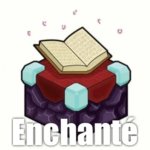 Minecraft Enchanté Meme
