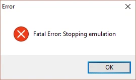 Project 64 Fatal Error Meme