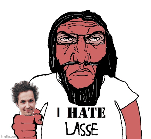 Lasse Gjertsen I Hate Lasse Gjertsen Soyjak Meme