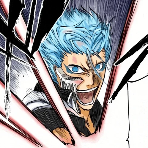 Grimmjager Laugh Out Lord Angrily After Activating His Cero Happily Meme