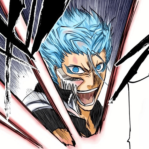 Grimmjager Laugh Out Lord Angrily After Activating His Cero Happily Meme
