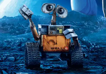 WALL-E Waving Hello
