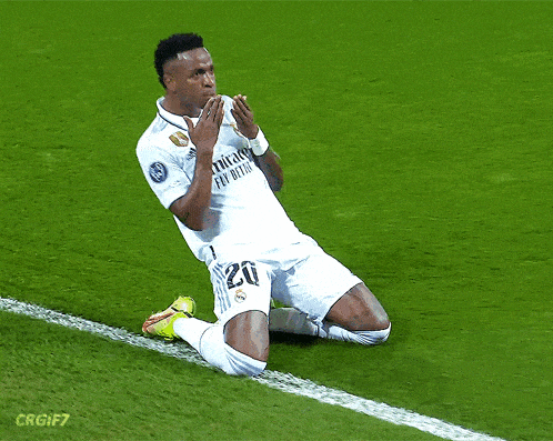 Vinicius Junior's Passionate Goal Celebration