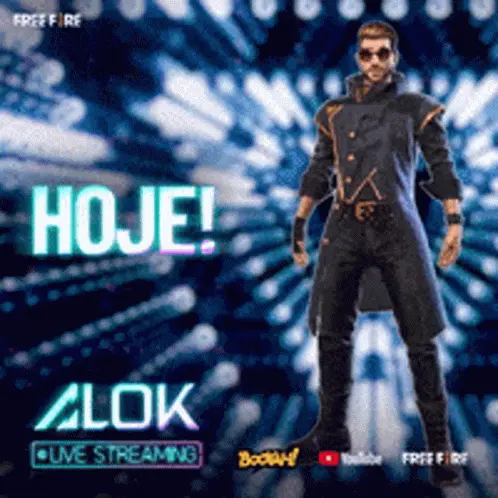 Free Fire: Alok Live Streaming Hoje!