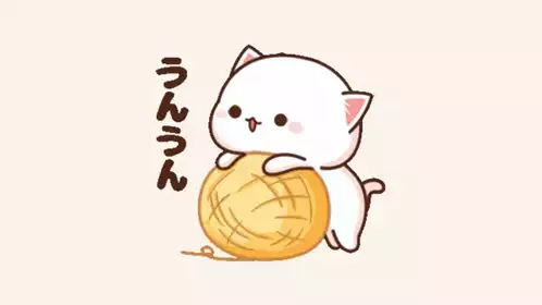 Mochi Cats Alluzxi with Yarn