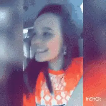 Larissa Manoela Laughing and Smiling in Car