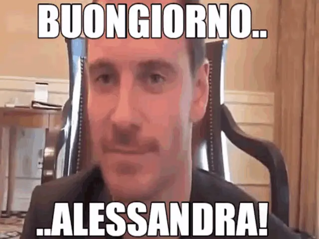 Buongiorno Alessandra - Michael Fassbender