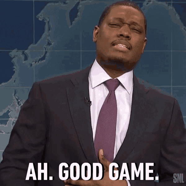 Michael Che Says 'Ah, Good Game'