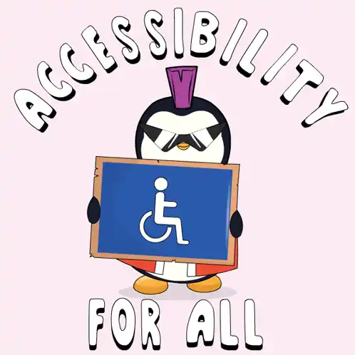 Pudgy Penguin: Accessibility for All Message