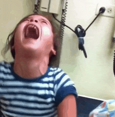 Girl's Intense Scream at Doctor's Office