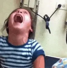 Girl's Intense Scream at Doctor's Office