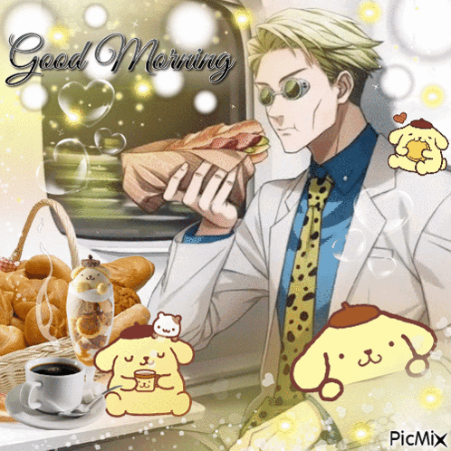 Nanami Kento's Good Morning with Pompompurin