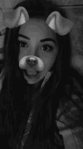 Madie Velez's Playful Snapchat Filter