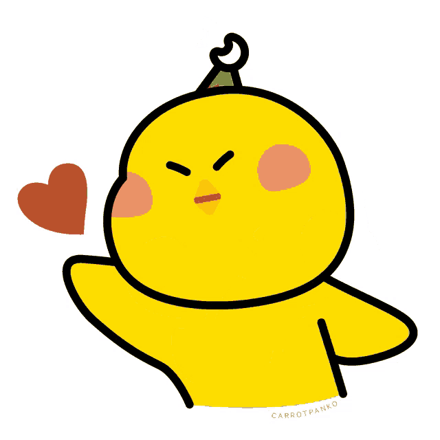 Cute Chick Blows Flying Kiss