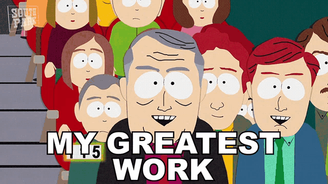 My Greatest Work South Park