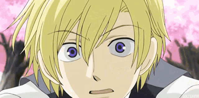 Shocked Tamaki Suoh from Ouran Host Club