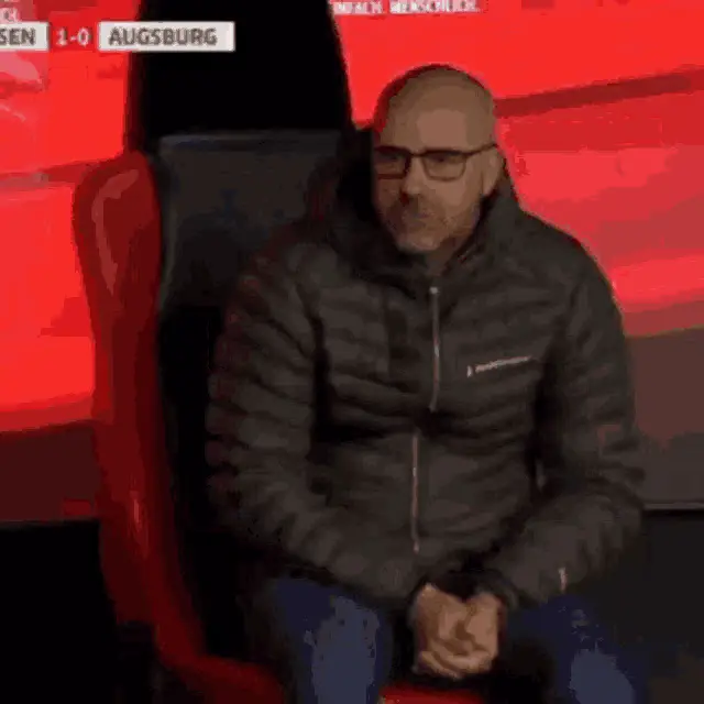 Peter Bosz Reacts to Goal: The Werkself