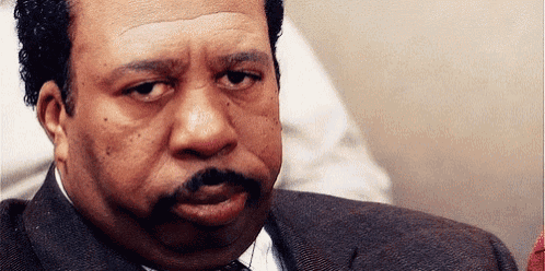 The Office: Stanley's Unimpressed Stare