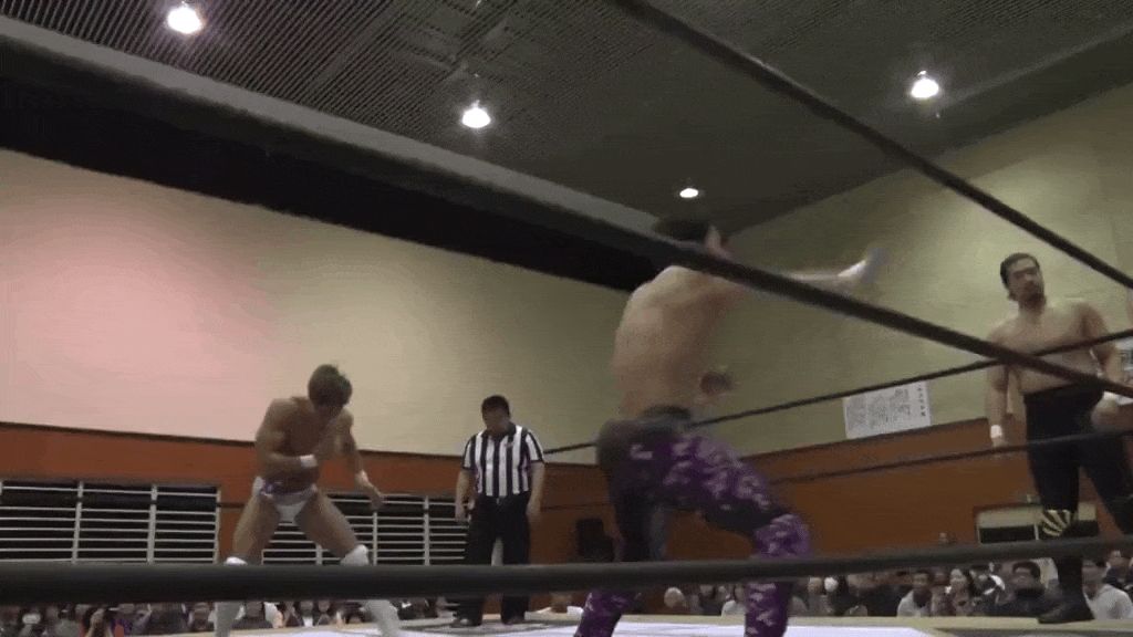 MAO&樋口和貞 vs HARASHIMA&上野勇希 MAO/Higuchi vs HARASHIMA/Ueno／2018.11.11 宮城大会