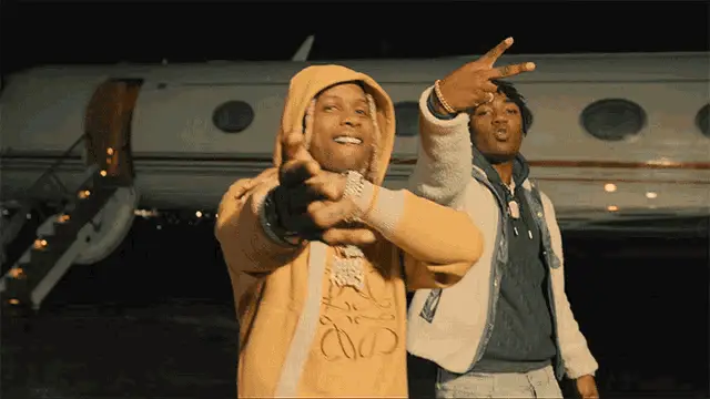 Lil Durk & Fredo Bang: Music Video Scene