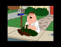 Peter Griffin caída BUCLE