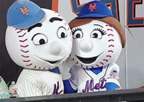 Mets Mascots Posing for Photo – free GIF download | meme platform | memes GIF
