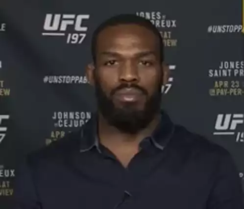 Jon Jones' Reaction at UFC 197