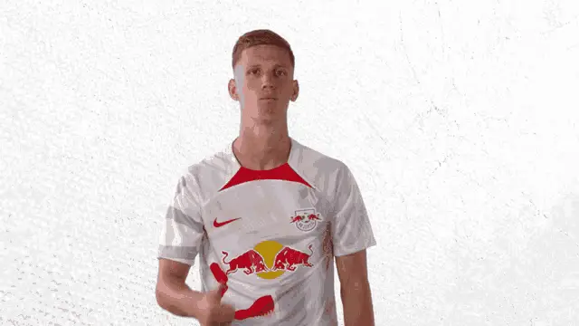 Dani Olmo Gives Thumbs Up