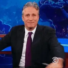 Jon Stewart Shrug