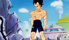 vegeta injured