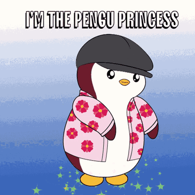 Pudgy Penguin's Disney Princess Makeover