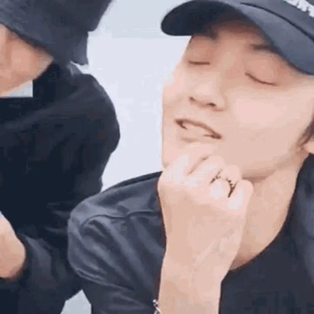 Kevin Moon's Shy Facepalm