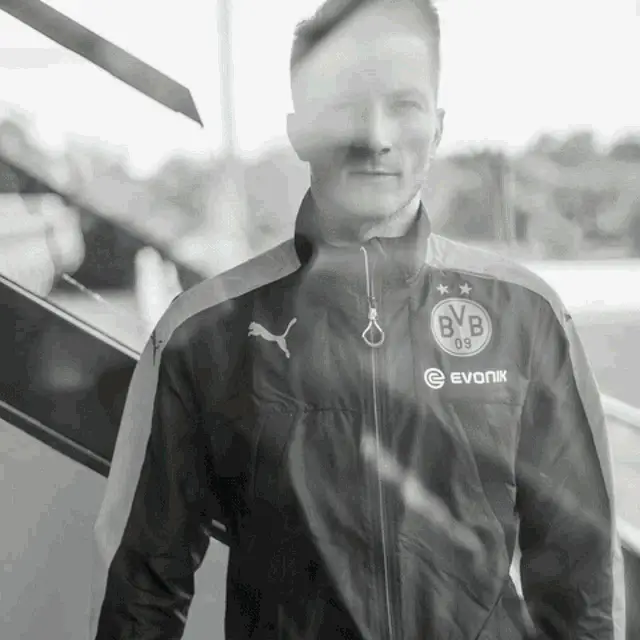 Marco Reus in Borussia Dortmund Jacket