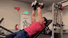 Dumbells Press Close Grip