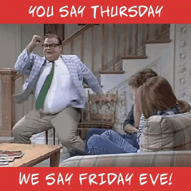 Chris Farley Dances for Friday Eve