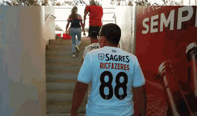 Riczao Benfica: Ricardo Fazeres at the Stadium