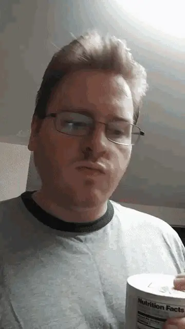 Man Discusses Light Salt