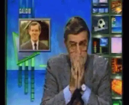Germano Mosconi's Frustrated Reaction