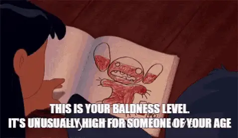 Lilo & Stitch: Baldness Level Age