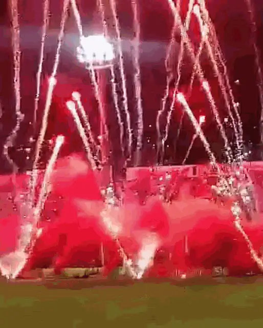 Iacc Instituto Córdoba Stadium Fireworks & Flares