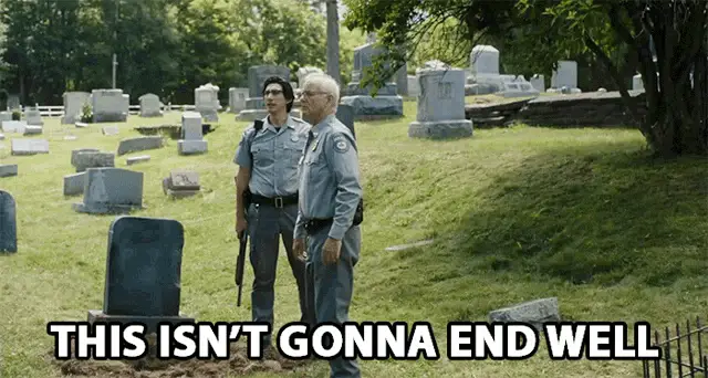 Adam Driver & Bill Murray in 'This Isn't Gonna End Well'