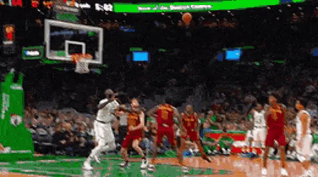 Boston Celtics Tacko Fall Dunks in Game – free memes GIF download | meme platform