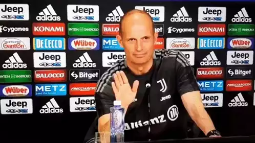 Allegri Making a Point at Press Conference