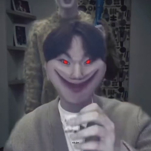 Baekhyun's Horrifying Red-Eyed Smile