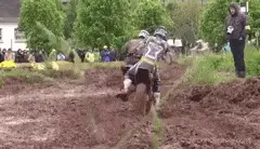 Supermoto Drifts, jumps & crashes - iDM St. Wendel [HD]