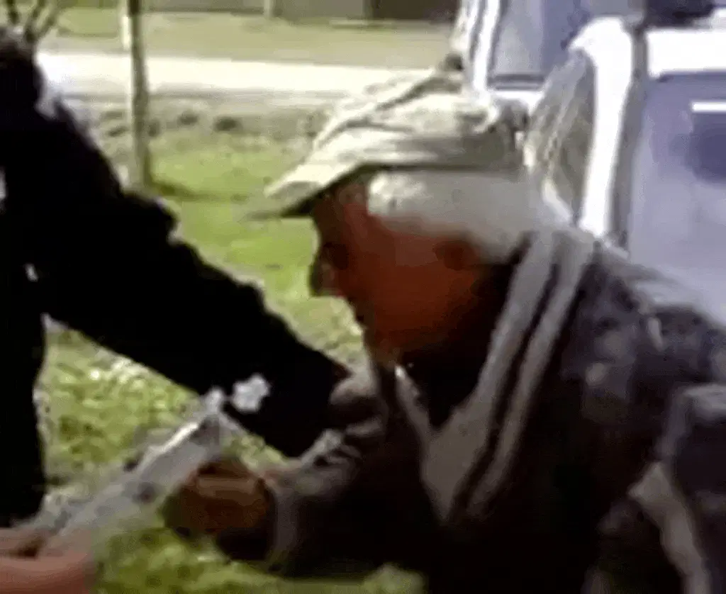 Serbian Drunk Driver Alcohol Test Fail