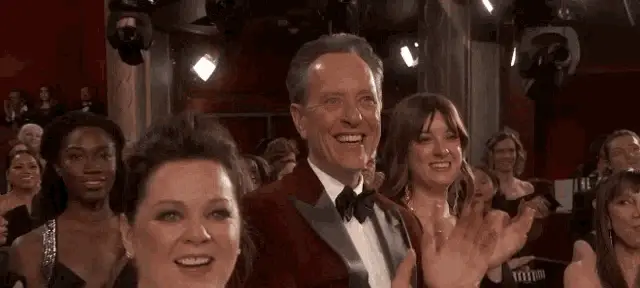 Richard E Grant's Joyful Standing Ovation