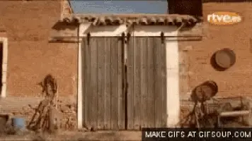 Jose Nota's Energetic Barn Entrance