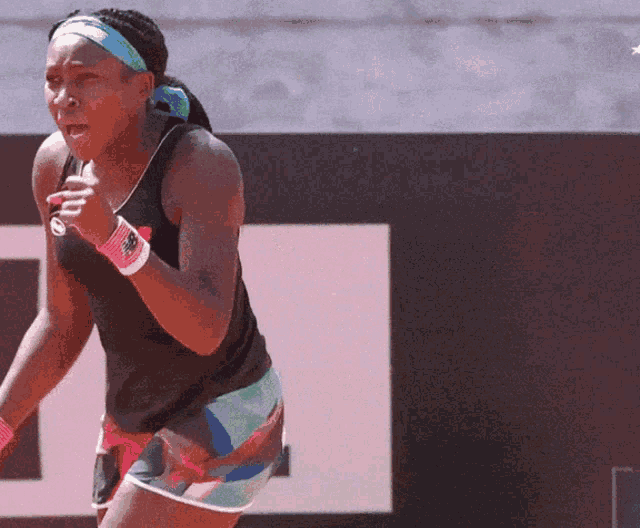 Coco Gauff's Pumped 'Come On!' on Court